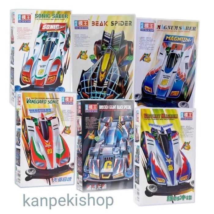 TERMURAH Rep. Tamiya Mini 4wd Merk ChaoXing MoWang X Auldey Lets And