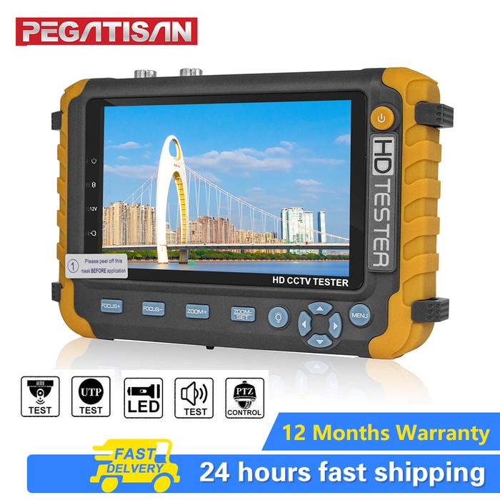 AHD CCTV Tester 1080P Portable 5 inch CCTV Mini Monitor Camera Tester