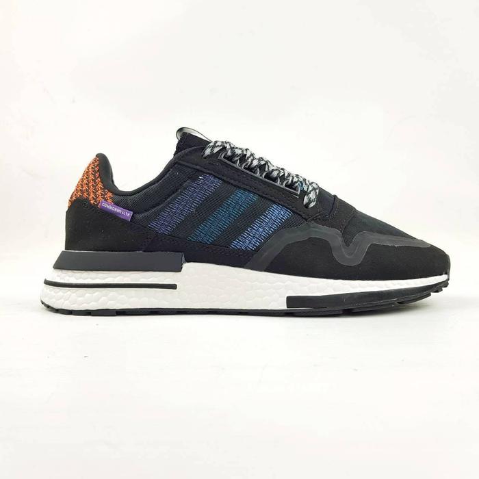 Sepatu Adidas Zx 500 Rm Boost Og Black Colourway