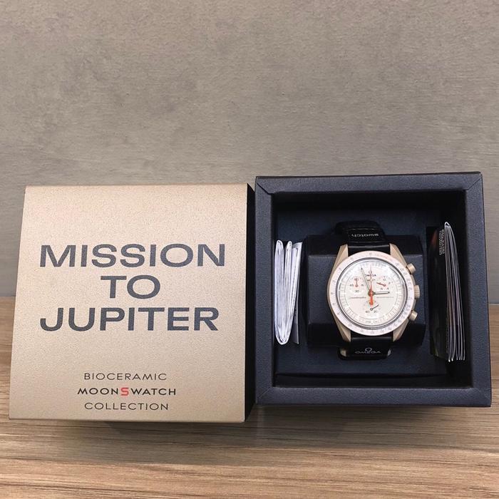 Preloved Swatch x Omega Bioceramic MoonSwatch Mission to Jupiter