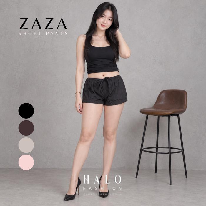 [HaloFashion] Zaza Short Pants Celana Pendek Bawahan Wanita Simpel Celana Wanita Daily Fashion Korea
