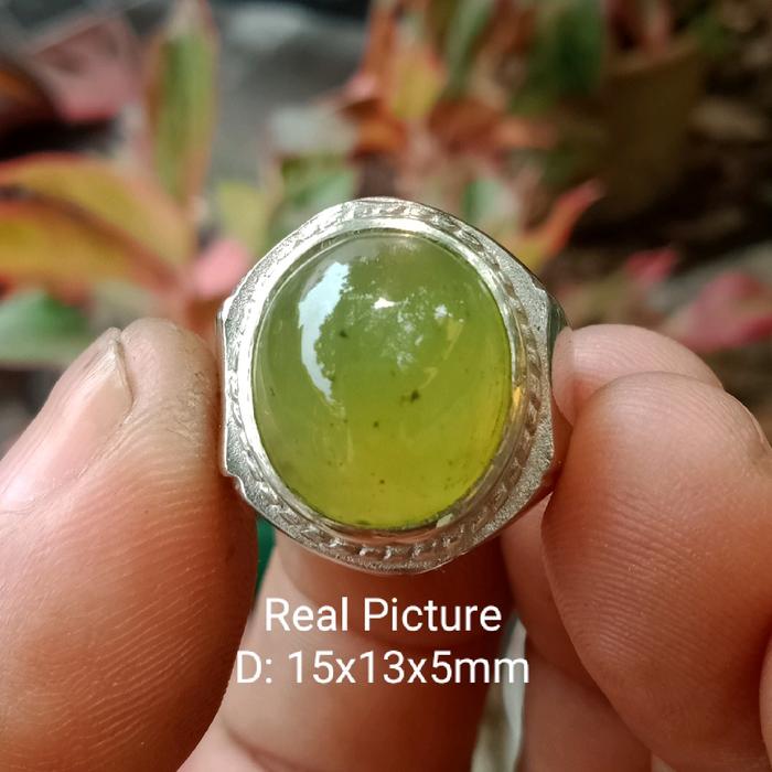 Batu Akik Lumut Aceh Natural Pucuk Pisang super Top Quality (Real picture) Stok 1