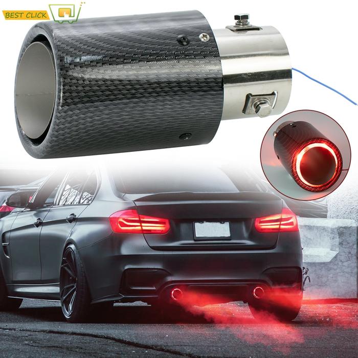 Knalpot Universal Mobil Modifikasi 35-63Mm Pipa Knalpot Ujung Knalpot