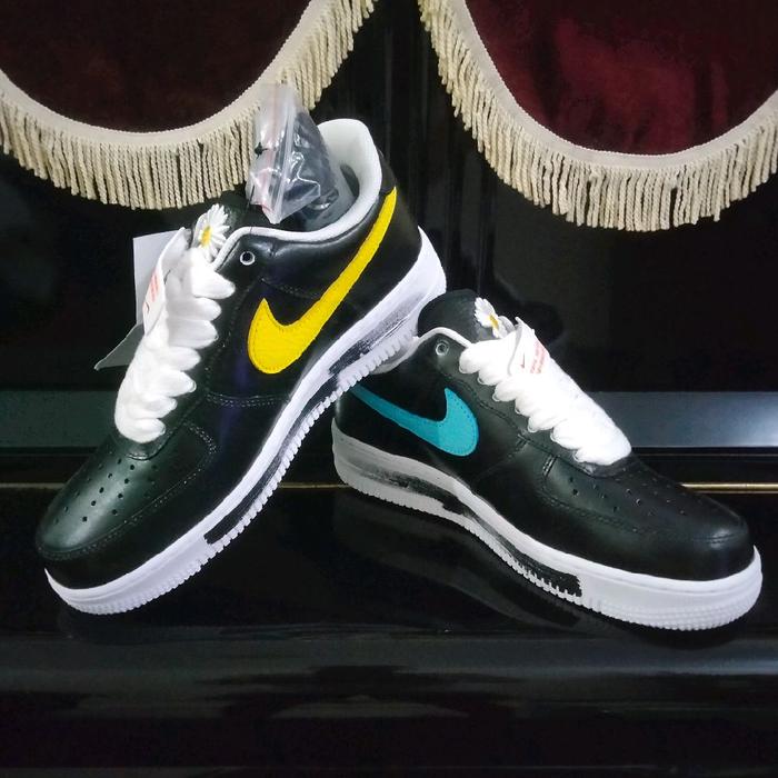Sneakers Nike Air Force 1 Low Paranoise G Dragon 3.0 Black Authentic Sepatu Fashion