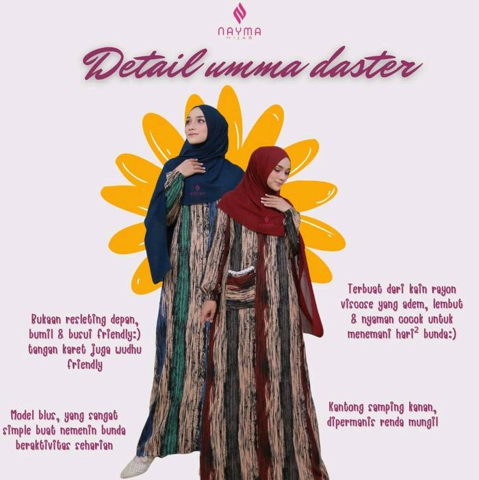 DASTER UMMA BRAND NAYMA HIJAB