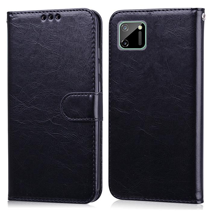 Soft Case For Realme C11 Case C 11 Cover Luxury Leather Wallet Case