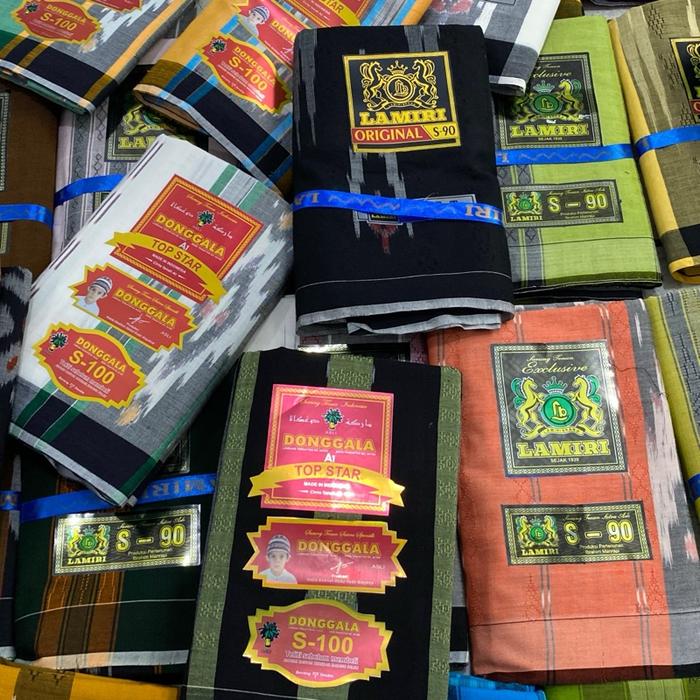 [PROMO LIVE] Sarung Lamiri Type MGT Songket Timbul A1 S-90 Jahit Tengah | Dijual Cepat