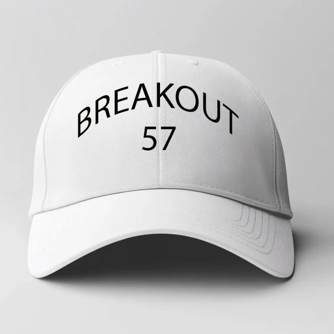 BREAKOUT TOPI BASEBALL NUMBER 57