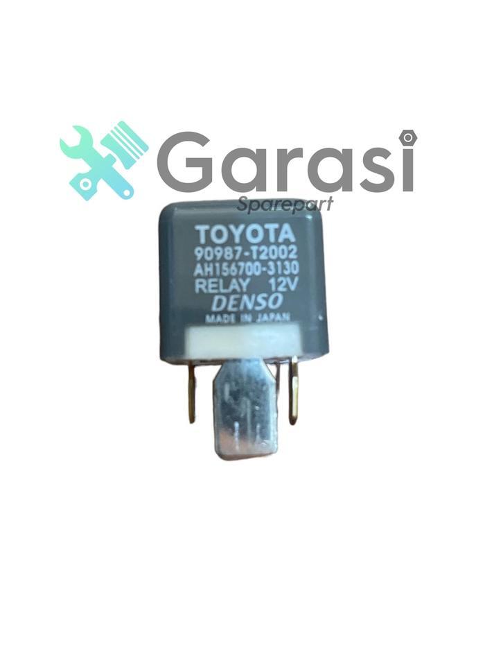 RELAY LAMPU HEADLAMP 12V KAKI 4 UNIVERSAL TOYOTA 90987-T2002 INNOVA AVANZA FORTUNER ORI DENSO