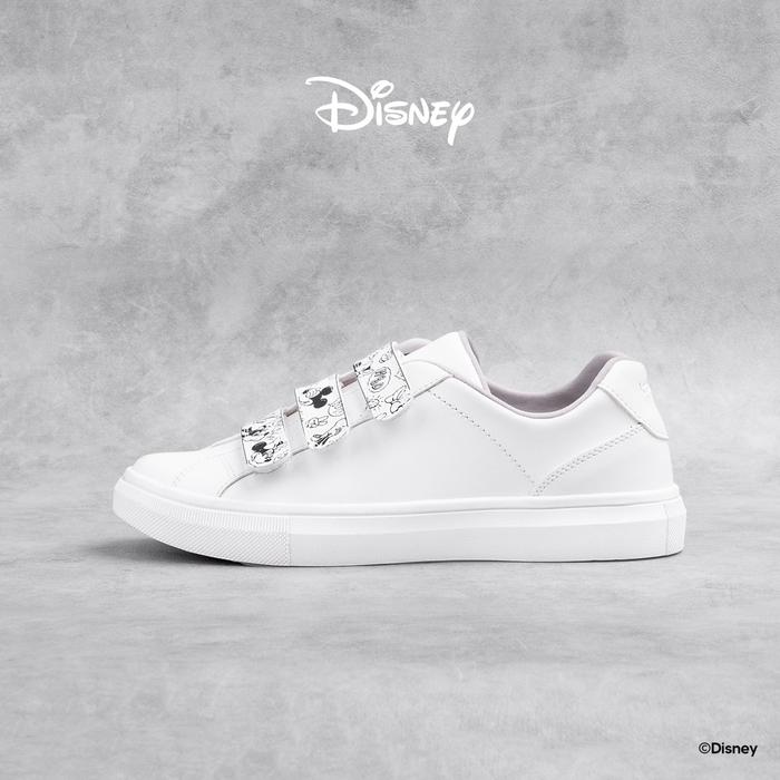 KRONIKEL DISNEY B&W STRAP SHOES - White