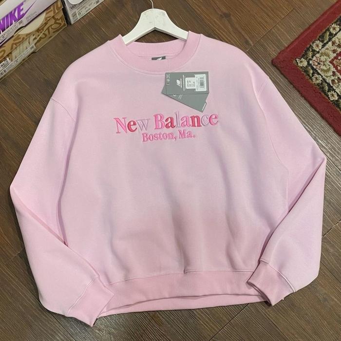 Jaket Logo Crewneck Sweatshirt Light Raspberry