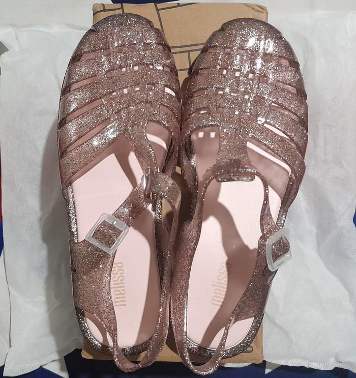 sepatu melissa possession glitter