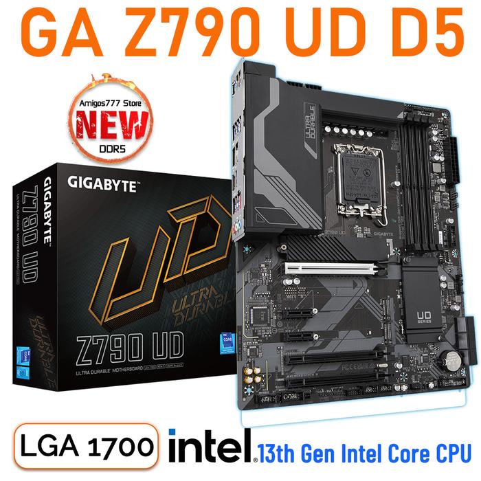 Intel Z790 Motherboard GIGABYTE Z790 UD Mainboard DDR5 Support Intel