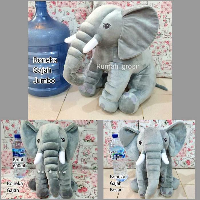 Boneka Gajah Elephant Lucu Gajah Lucu Boneka Binatang Gajah Boneka Hewan