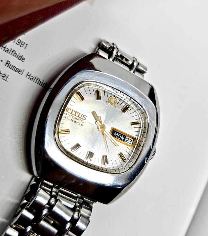 Titus tv automatic mesin swiss