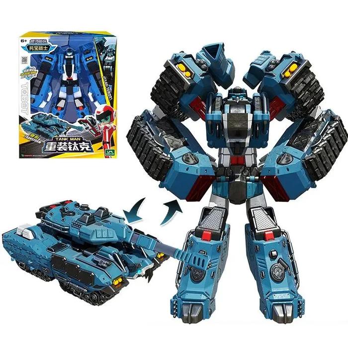 Galaxy Detectives Tobot Transformation Car to Robot Toy Korea Cartoon Brothers Anime Tobot Deformati