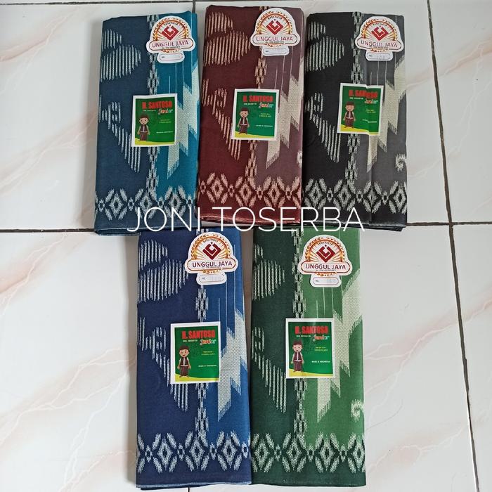 Sarung Samarinda Anak H Santoso Junior / Ananda Unggul Jaya Muslim Santri