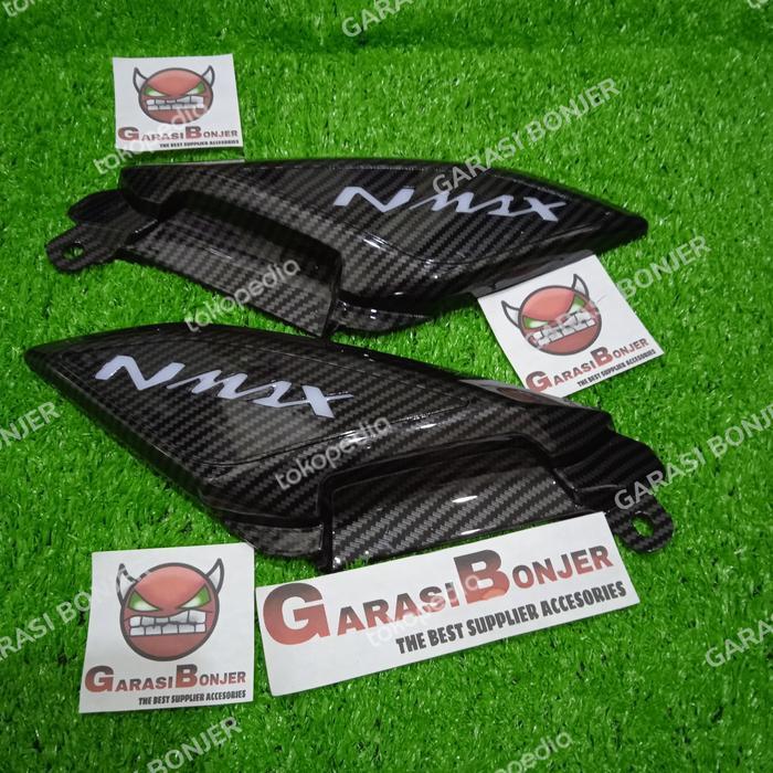 Cover Tutup Pijakan Body Samping Carbon Nmax New 2020 2021