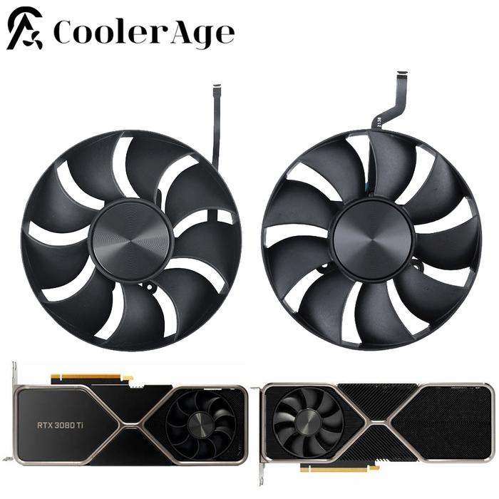 For NVIDIA GeForce RTX 3080 3080Ti Video Card Fan 85MM DAPC0815B2UP003 AFB0912HD-02 RTX3080 RTX3080T