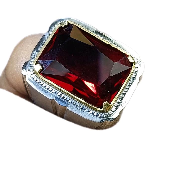 Merah Siem super mewah ring monel