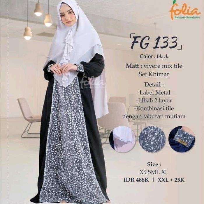 gamis folia FG. 133 BY FOLIA DISKON 30%