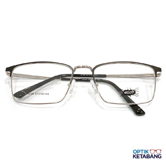 Kacamata Pria Minus/Plus/Silinder/Anti Radiasi - Frame Wico 9146 | OPTIK KETABANG