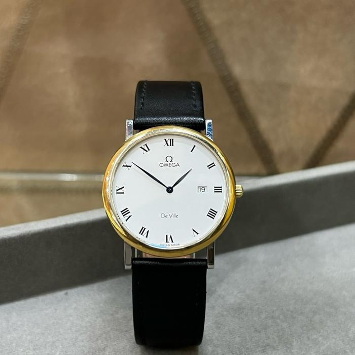 Jam Tangan Omega Deville Quartz