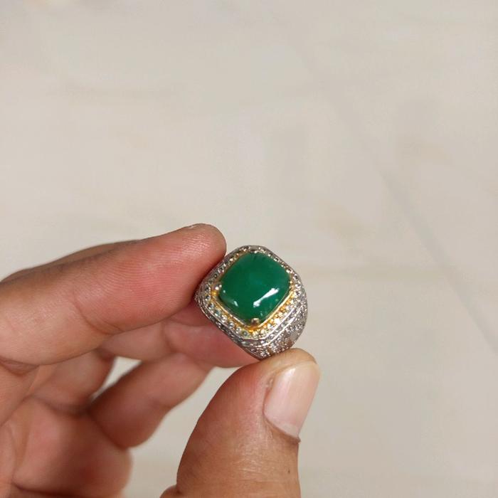 Cincin batu akik hijau Garut odim ijo Garut hejo Garut ODIM