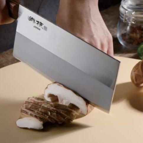 Jepang Yoshikawa Gogi Chinese Bone Cleaver 175mm Stainless Steel