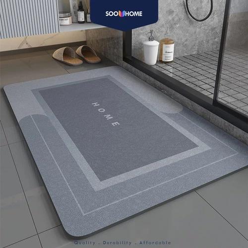 Keset Kaki Kamar Mandi Diatomite bath Mat Serap Air Anti Slip Anti Bakteri Anti Bau /Runidar Living 