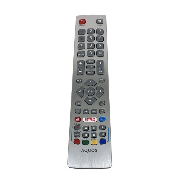 For Sharp Aquos Remote Control SHWRMC0115 UHD 4K Freeview TV