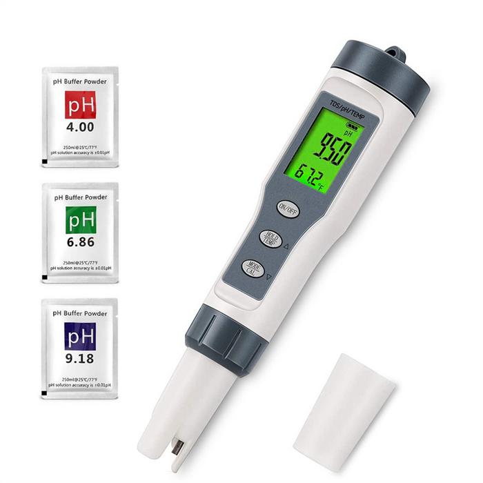 3 in 1 Digital PH Meter for Water, TDS/PH/Temp Meter, Water Tester for Drinking Water, Swimming Pool