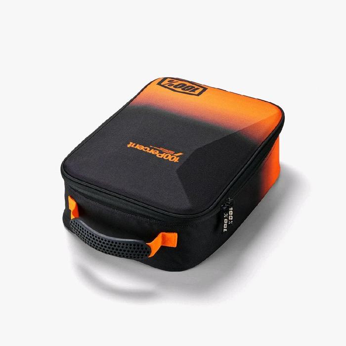 Tas Goggle/Goggle Case 100% CRUSH, BLACK/ORANGE