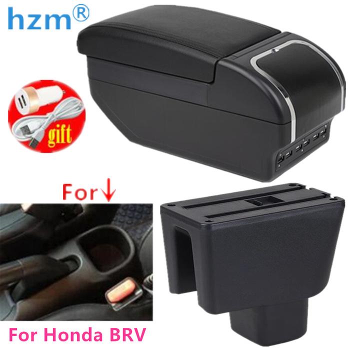 For Honda BRV honda mobilio BR-V Armrest Box Central Store Content
