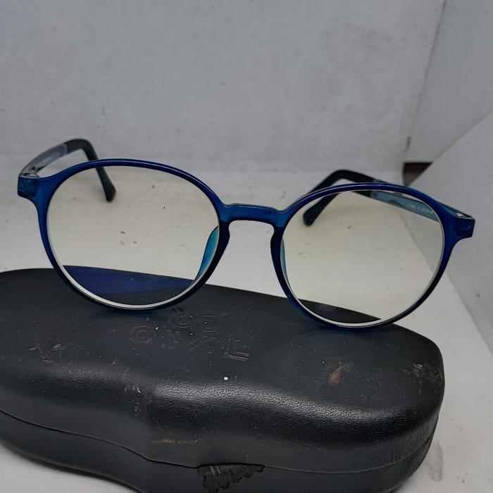 Ready Kacamata Second Merk Owl Blue Transparan Ori Ready Ya Kak