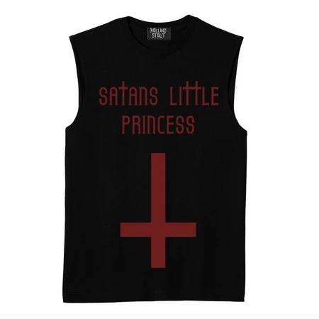 Rollingstout Kaos Singlet Pria - Princess Satanic Red | Tanktop man