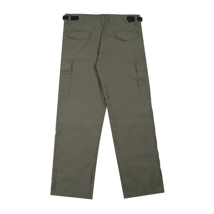 Gozeal | Parasut Cargo Pants - Cold Olive | Celana Parasut Panjang Casual | Pria Wanita Uni