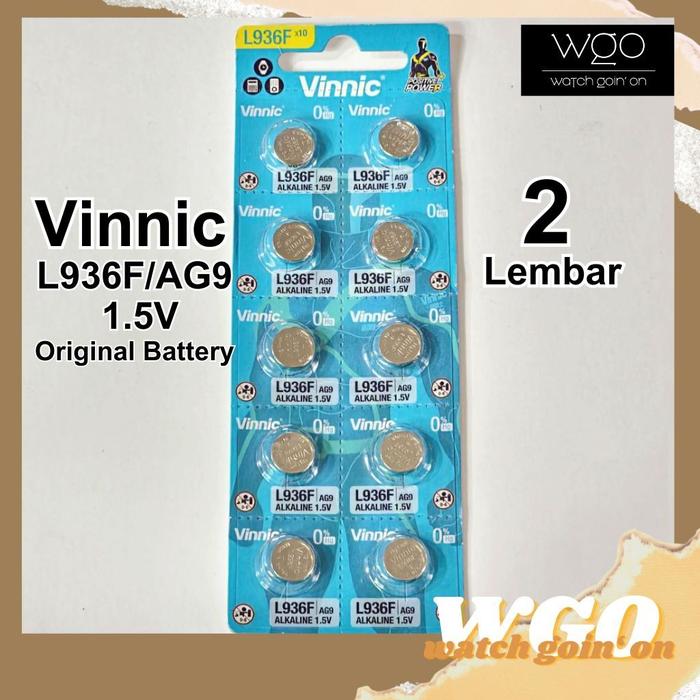 BATERAI VINNIC L936F/AG9 Baterai Jam Tangan