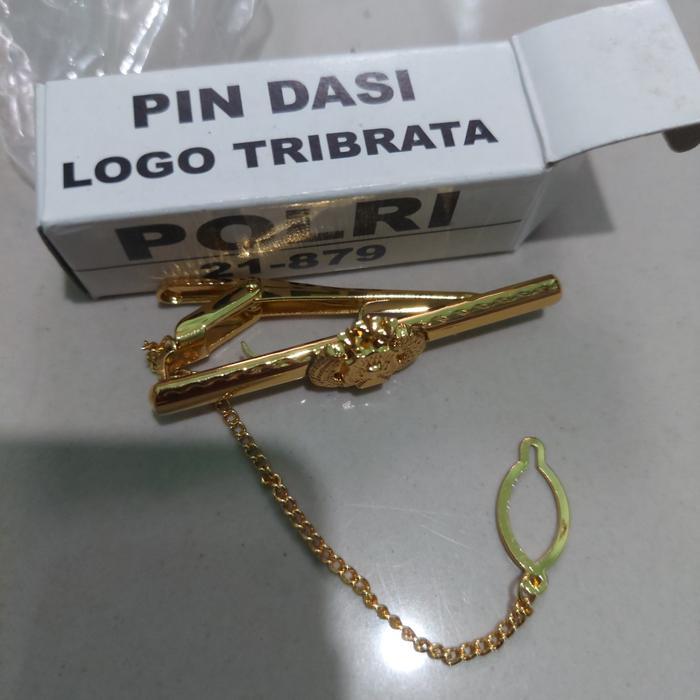 Pin jepitan dasi polri jatah