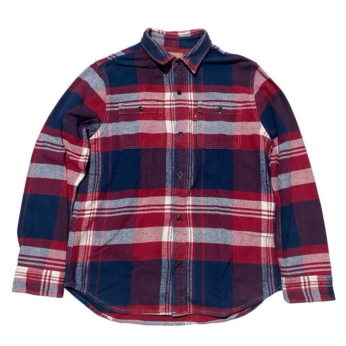 291295 homme japan brand flannel shirt
