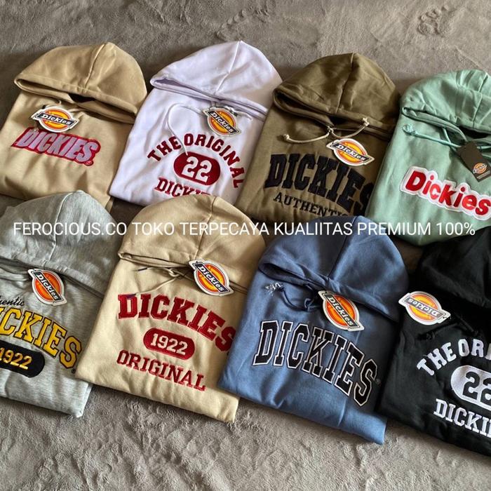 Jaket sweater jumper zipper hoodie DIKIES original