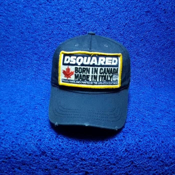 topi dsquared2 casual ripped big logo