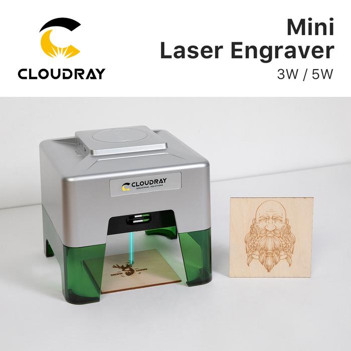 Ultrarayc Mini 3000Mw CNC Laser Pengukir Desktop 5000Mw Mesin Laser
