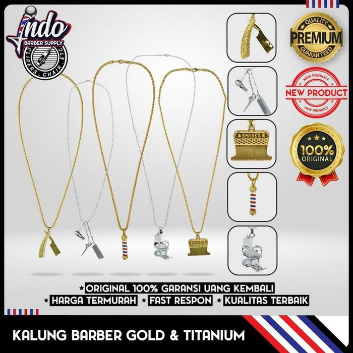 KALUNG Lampu Barber Sisir Gunting Hair dryer Mata Pisau Bangku Barber