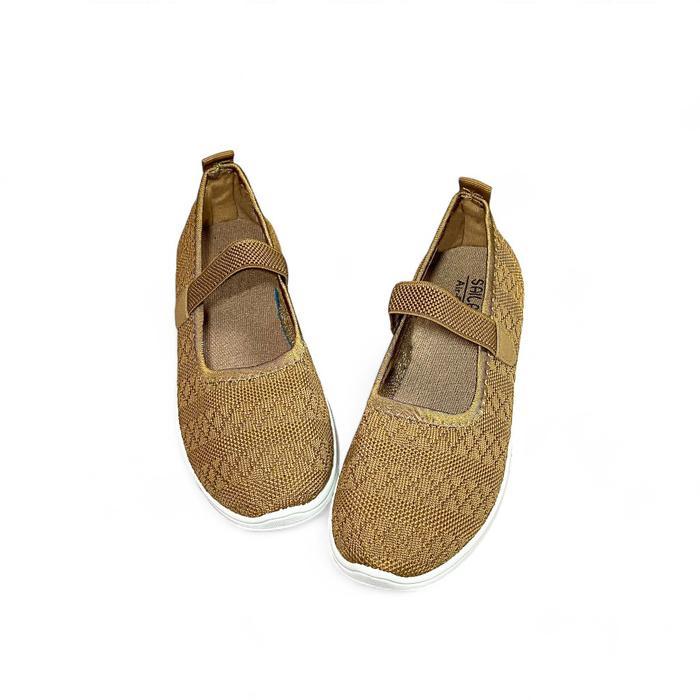 Promo COLLIN X SAILATU [FREE BOX] Sepatu Slip On Rajut Wanita Kasual Sport SF1017 Karet Shoes COD