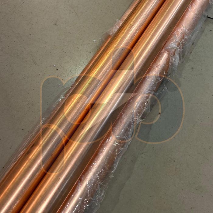 Copper Bonded 5/8 Inch / Rod Copper Bonded / Grounding Rod Copper Bonded 5/8" / Besi Sepuh Tembaga