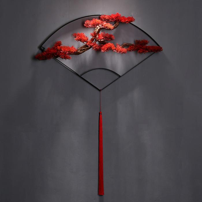 Chinese wall decoration TV background wall porch decoration creative