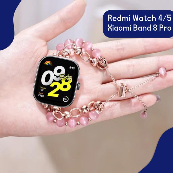 Tali manik-manik for Redmi watch 4 Redmi Watch 5 dan Band 8 9 Pro beads