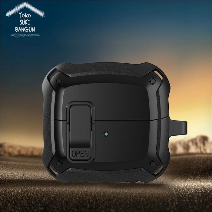 Case untuk Samsung Galaxy Buds 3 FE / Buds 3 / Buds 3 Pro Buds3 TOUGH ARMOR Casing Cover Pouch Prote