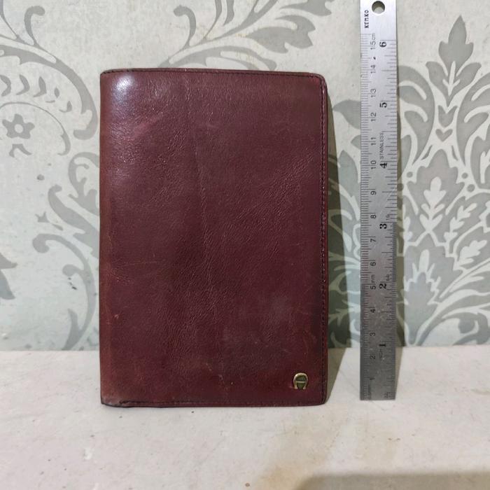 Dompet pria kulit Aigner preloved